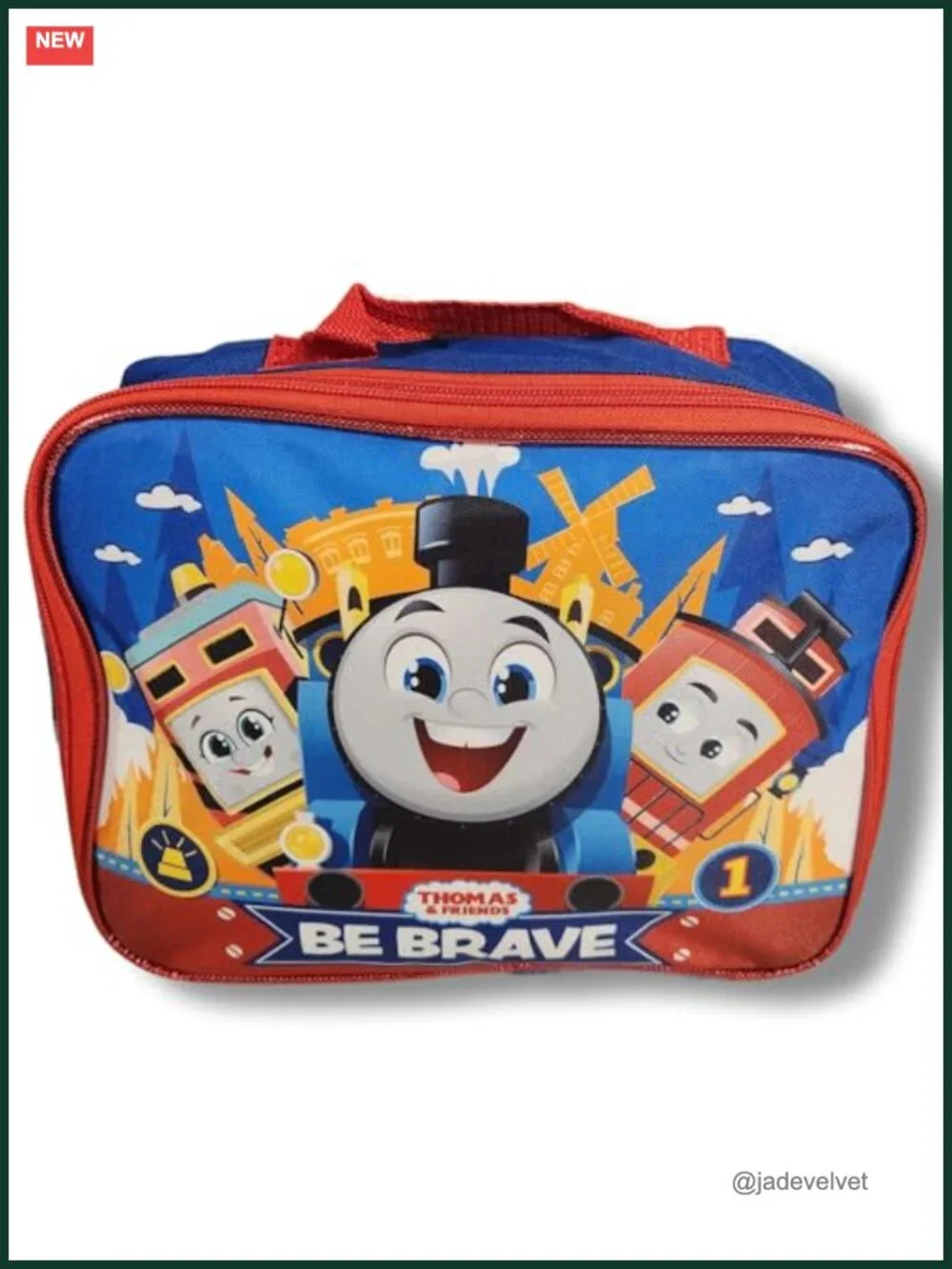 Thomas & Friends Kids Backpack with Detachable Lunch Box, Polyester, 16 Inch